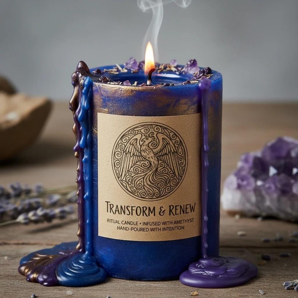 Transform & Renew Ritual Candle - Picture 4 of 5